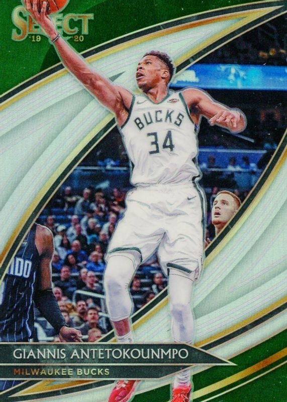 Giannis Antetokounmpo 2019 Select #246 Courtside Silver RAW