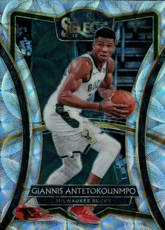 Giannis Antetokounmpo 2019 Select #148 Premier Level Scope PSA 9