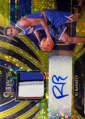 2019 Select #RJA-RJB Rookie Jersey Autographs - Gold Disco /10
