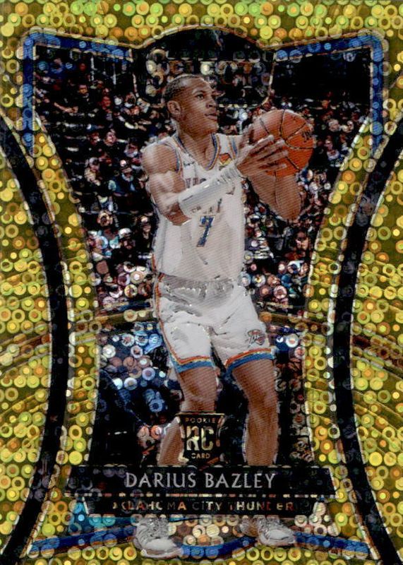 Darius Bazley 2019 Select #116 Premier Level Gold Disco /10 Rookie PSA 10