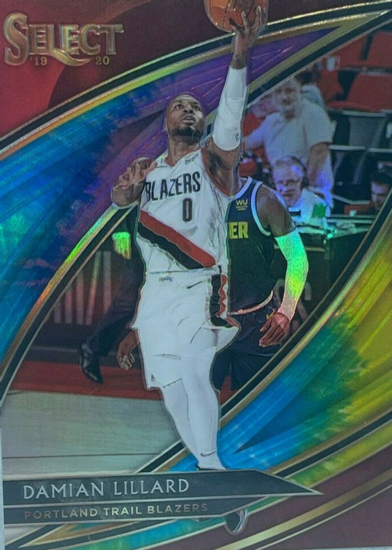 Damian Lillard 2019 Select #272 Courtside Tie-Dye /25 SGC 9.5