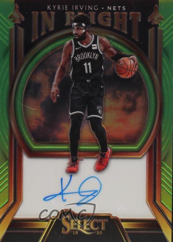 Kyrie Irving 2019 Select #IF-KIV In Flight Signatures - Neon Green (/25)  Price Guide - Sports Card Investor