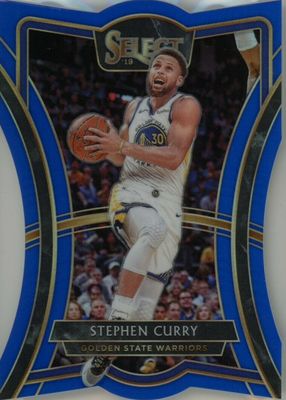 2019 Select #119 Premier Level Blue Die-Cut /249