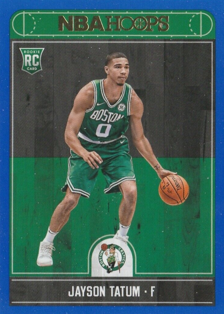 Jayson Tatum 2017 Hoops #253 Blue PSA 10 Price Guide - Sports 