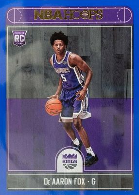 2017 Hoops #255 Blue