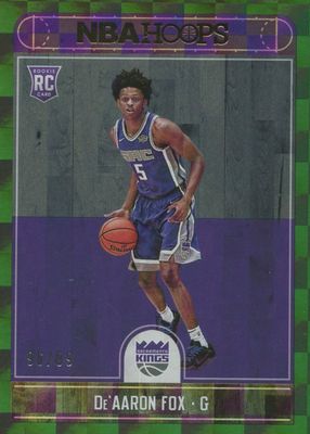 2017 Hoops #255 Green /99