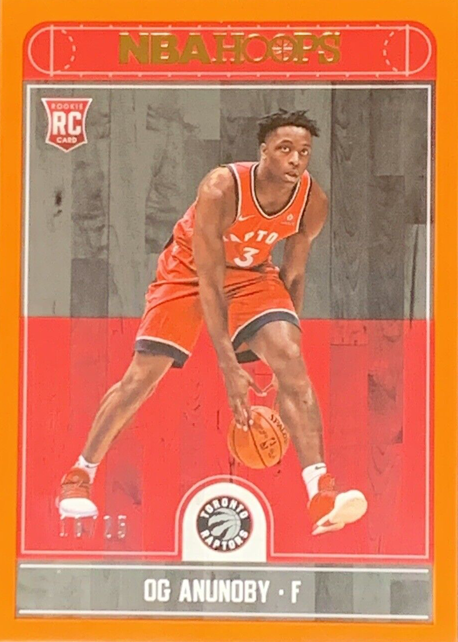 OG Anunoby 2017 Hoops #273 Orange /25 Price Guide - Sports Card