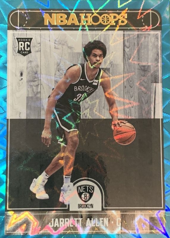 Jarrett Allen 2017 Hoops #272 Teal Explosion Rookie PSA 10