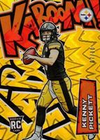 Kenny Pickett 2022 Absolute #K36 Kaboom! (Vertical) - Gold /10