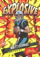 Matt Corral 2022 Absolute #E37 Explosive - Gold /10 Price Guide