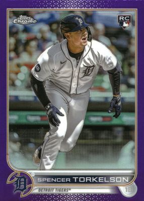 2022 Topps Chrome Update #USC100 Purple Refractor