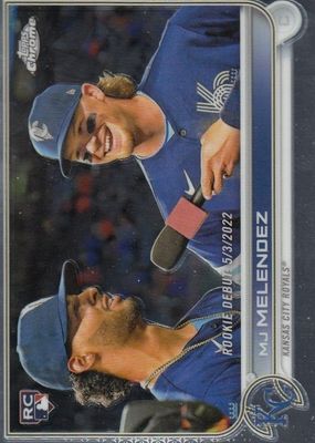 TOPPS DYNASTY MJ MELENDEZ auto WBC サイン MJ Melendez 2022 Topps Chrome #RA-MJM Rookie Auto Price