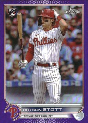 2022 Topps Chrome Update #USC154 Purple Refractor