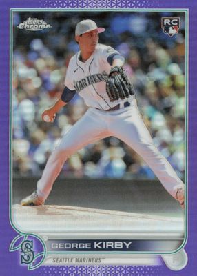 2022 Topps Chrome Update #USC138 Purple Refractor