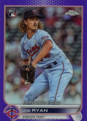 2022 Topps Chrome Update #USC94 Rookie Debut - Purple Refractor