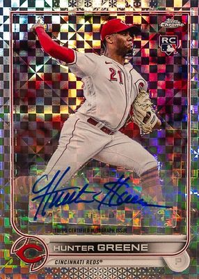 25枚限定 Hunter Greene ★直書きRC★ topps 2023 Museum Collection Hunter Greene Superstar Showpieces