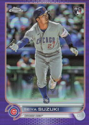 2022 Topps Chrome Update #USC115 Purple Refractor
