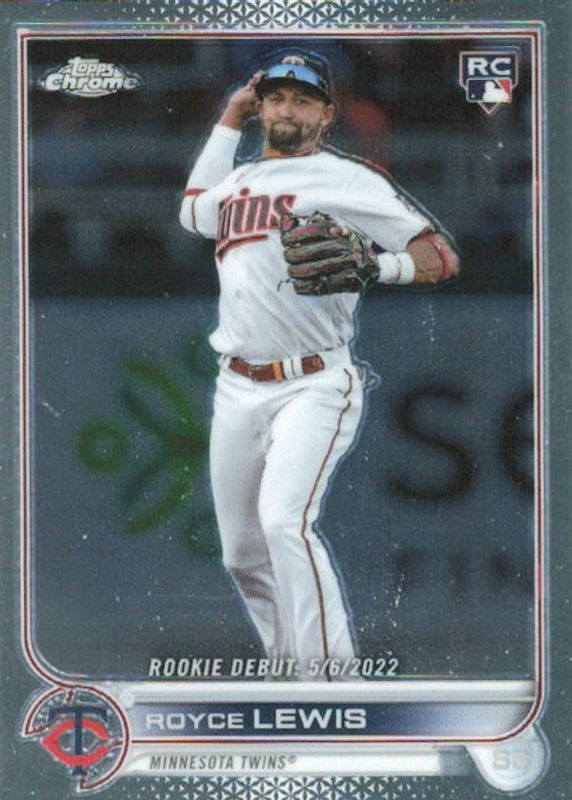 Royce Lewis 2022 Topps Chrome Update #USC79 Rookie Debut Rookie BGS 9.5