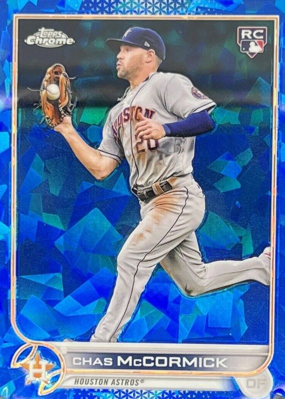 Chas McCormick 2022 Topps Chrome Sapphire Edition #135 Base Rookie SGC 9.5