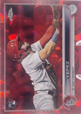 2022 Topps Chrome Sapphire Edition #506 Red /5