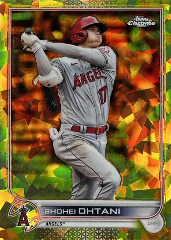 Shohei Ohtani 2022 Topps Chrome Sapphire Edition #1 Gold /50 (Batting) SGC 9.5