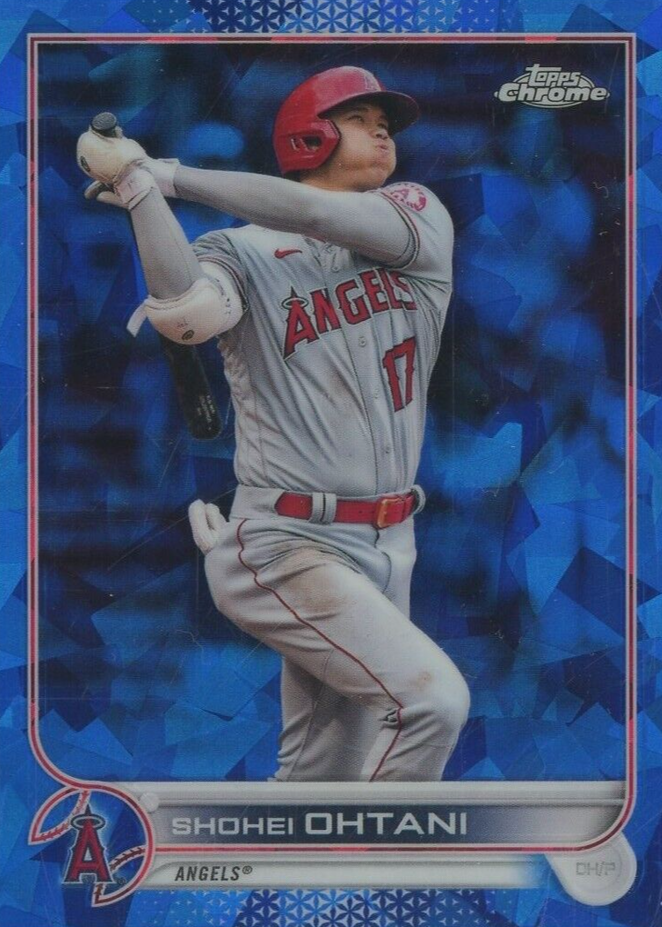 【PSA9鑑定品】大谷翔平2022 Tops Chrome Sapphire PSA9鑑定品】大谷翔平2022 Tops Chrome Sapphire Shohei Ohtani 2022