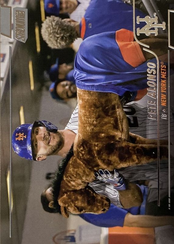 Pete Alonso 2022 Stadium Club #216 Image Variation /(Print Run: 200) SGC 10