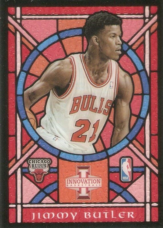 Jimmy Butler 2012 Innovation #21 Stained Glass Rookie BGS 9