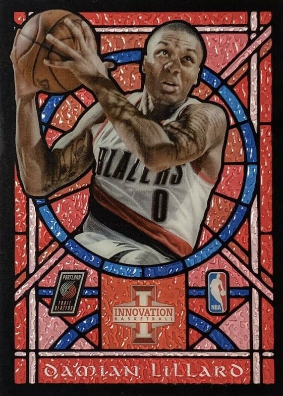 Damian Lillard 2012 Innovation #37 Stained Glass Rookie RAW