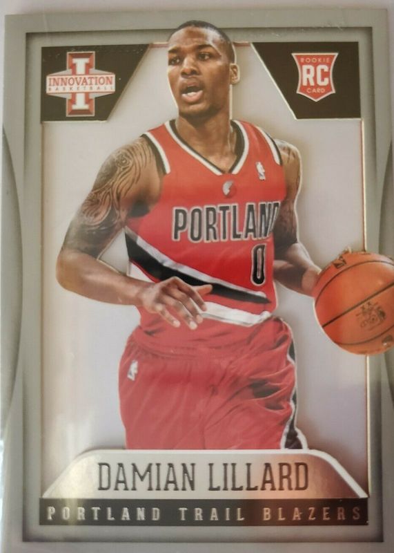 Damian Lillard 2012 Innovation #142 Rookie View /349 Rookie PSA 9