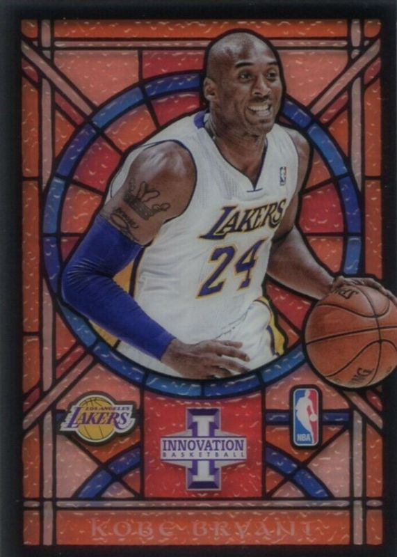 Kobe Bryant 2012 Innovation #61 Stained Glass PSA 8