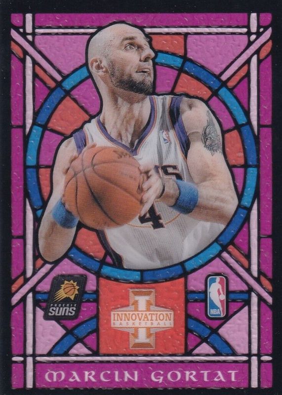 Marcin Gortat 2012 Innovation #47 Stained Glass - Purple PSA 10