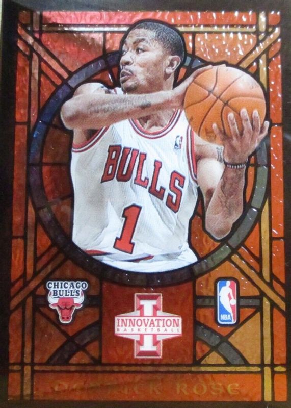 Derrick Rose 2012 Innovation #14 Stained Glass BGS 10 PRISTINE