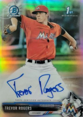 2017 Bowman Draft #CDA-TR Chrome DP Auto - Refractor /499 (1st)