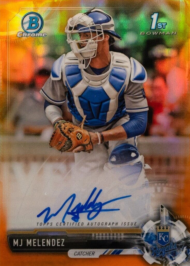 TOPPS DYNASTY MJ MELENDEZ auto WBC サイン MJ Melendez 2022 Topps Chrome #RA-MJM Rookie Auto - Aqua