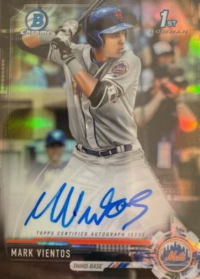 2017 Bowman Draft #CDA-MV Chrome DP Auto - Black Refractor /75 (1st)