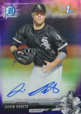 2017 Bowman Draft #CDA-GS Chrome DP Auto - Purple Refractor /250 (1st)