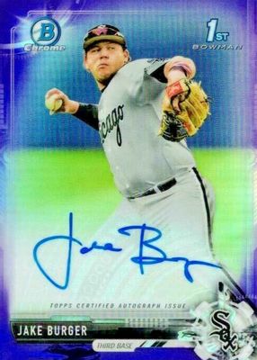 2017 Bowman Draft #CDA-JB Chrome DP Auto - Purple Refractor /250 (1st)