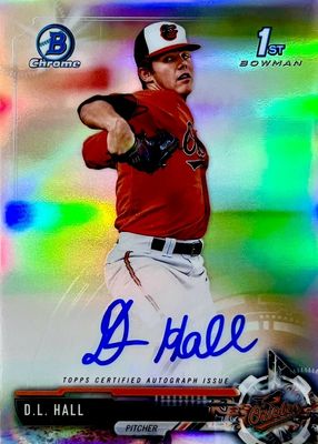 2017 Bowman Draft #CDA-DH Chrome DP Auto - Refractor /499 (1st)