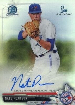 2017 Bowman Draft #CDA-NPE Chrome DP Auto - Refractor /499 (1st)