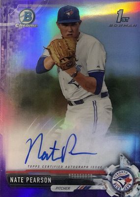 2017 Bowman Draft #CDA-NPE Chrome DP Auto - Purple Refractor /250 (1st)
