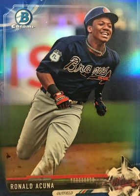 2017 Bowman Draft #BDC-39 Chrome - Blue Refractor /150