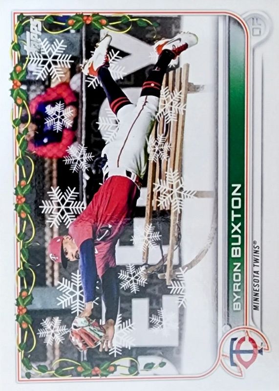 2022 Topps Holiday #HW67 SSSP Variation (Sled)