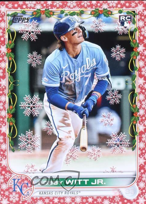 Bobby Witt Jr. 2022 Topps Holiday #HW150 Red Metallic /99 Price