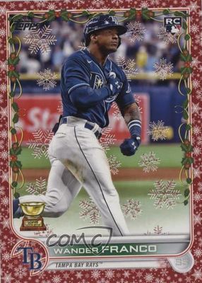 2022 Topps Holiday #HW181 Red Metallic /99
