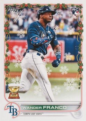 2022 Topps Holiday #HW181 SP Variation (Festive Sleeve)