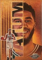 NBAカード Jayson Tatum SSP Gold Scope Prizm 20-21 Panini Prizm Jayson Tatum Gold Prism Throwback! PSA 9