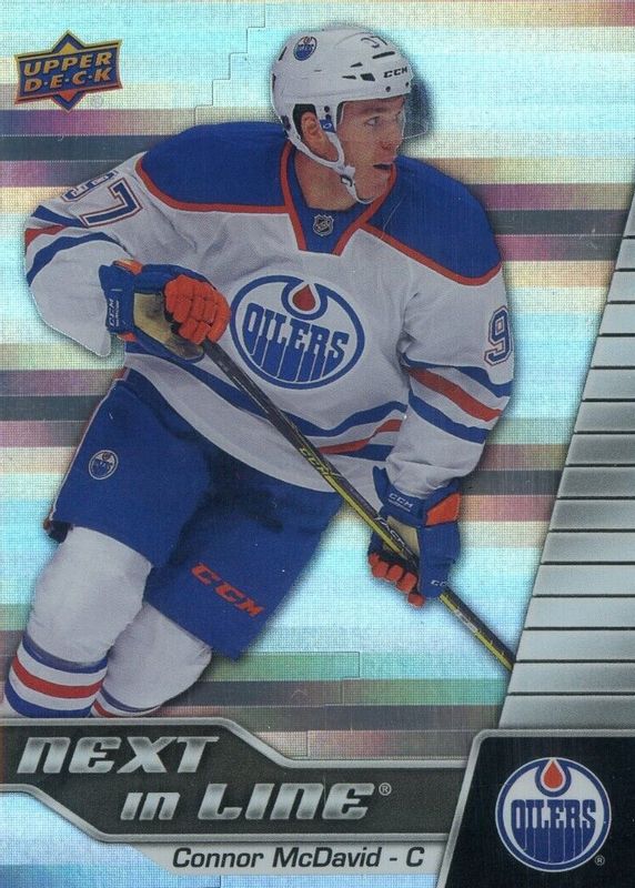 Connor McDavid 2015 Upper Deck Overtime #NL-30 Next in Line Rookie SGC 9