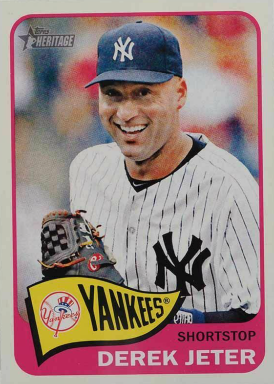 Derek Jeter 2014 Topps Heritage #433 Base Price Guide - Sports  