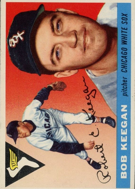 Bob Keegan 1955 Topps #10 Base PSA 4